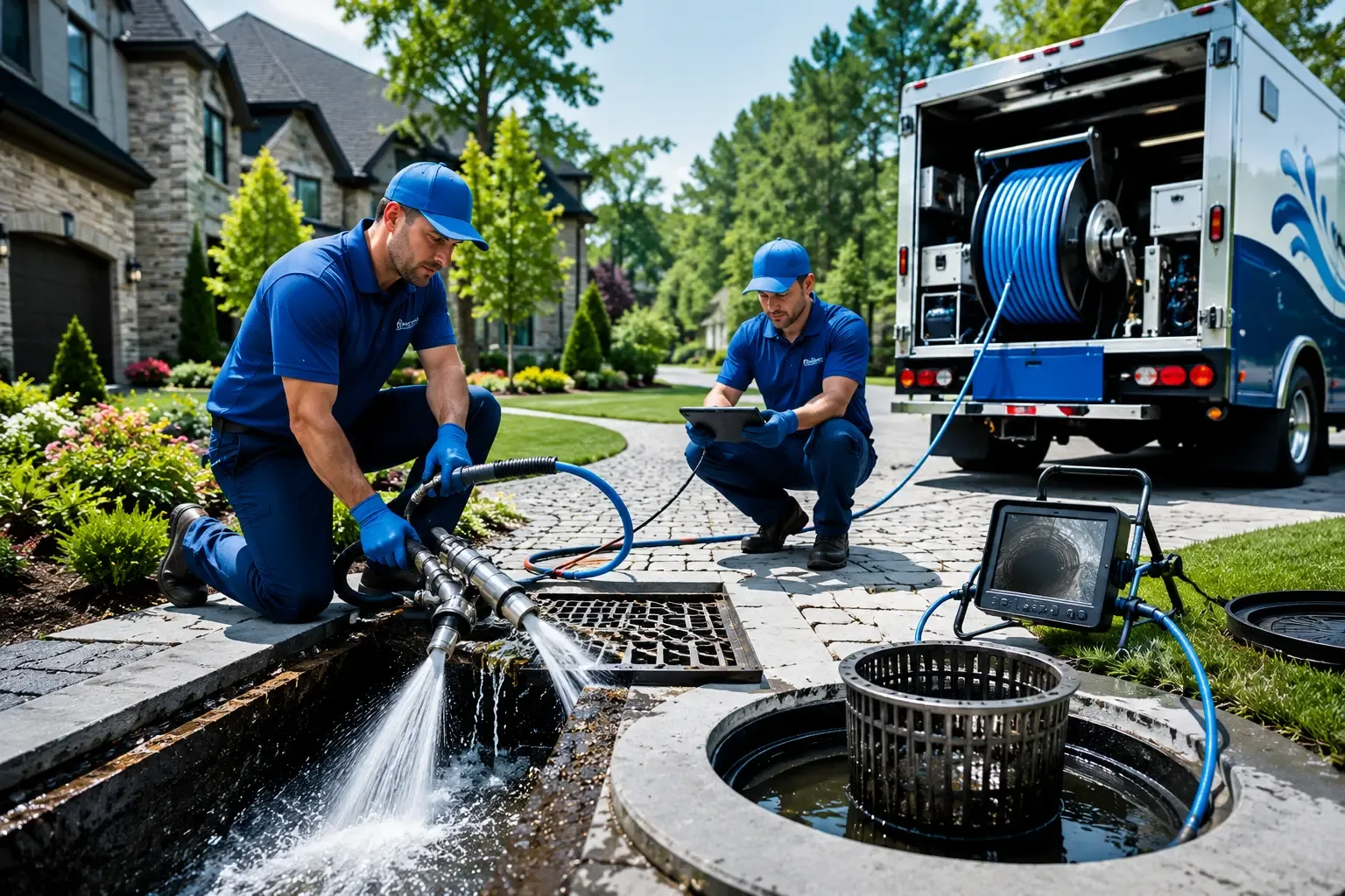 Local outdoor drain cleaning professionals in Ganado, TX