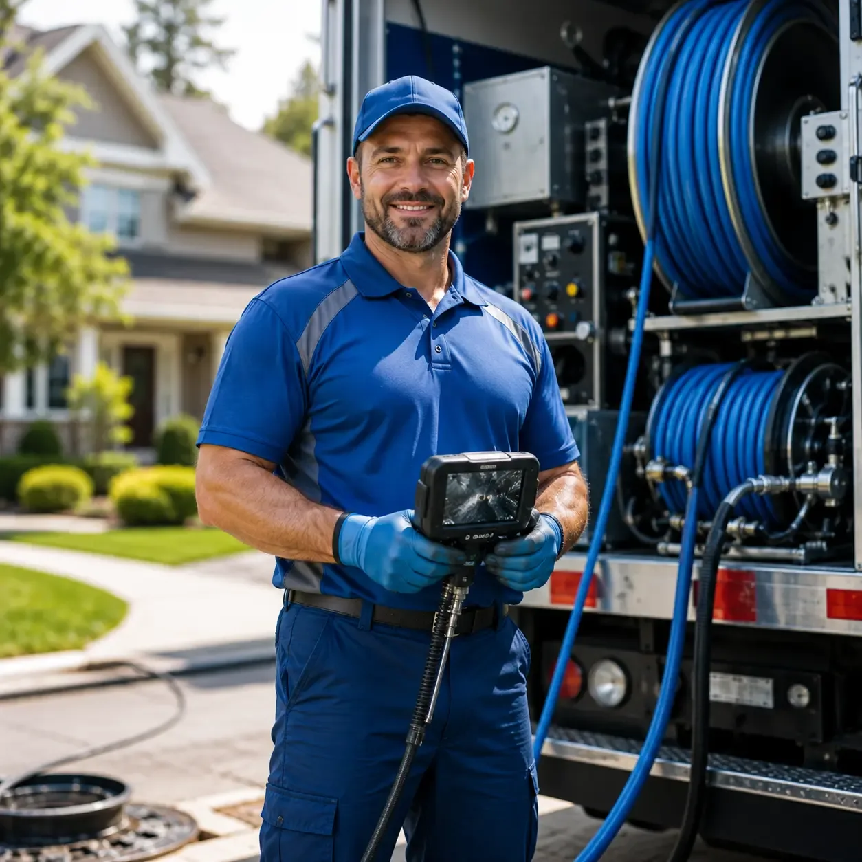 Local outdoor drain cleaning specialists in Ganado, TX